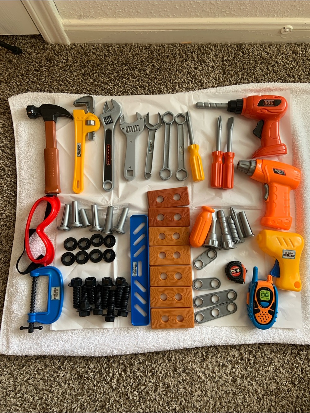 Kids Tool Playset 58 piece and belt for to